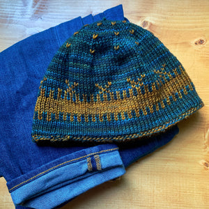 Wheat and Reeds - double knit hat